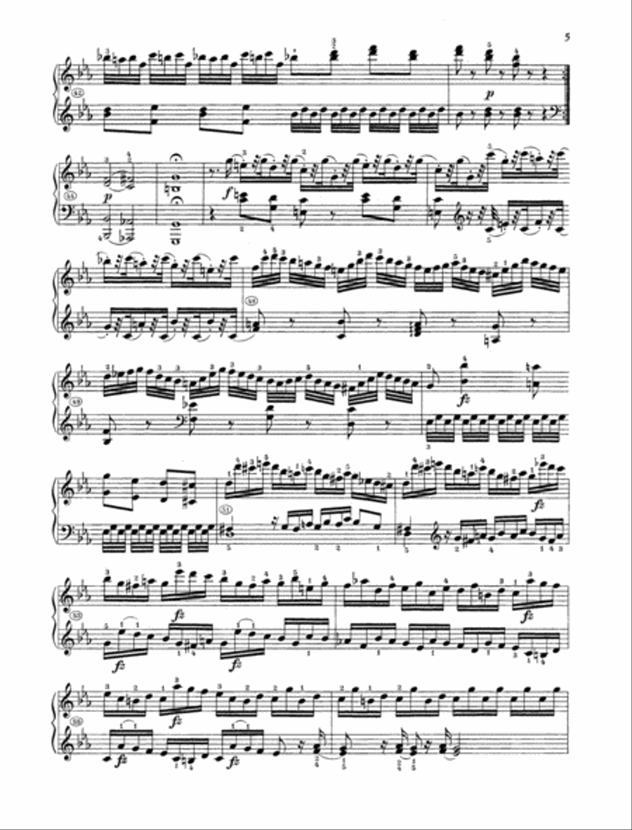Sonata E-flat major, Hob. XVI:52 Piano Solo scores gallery preview page 4