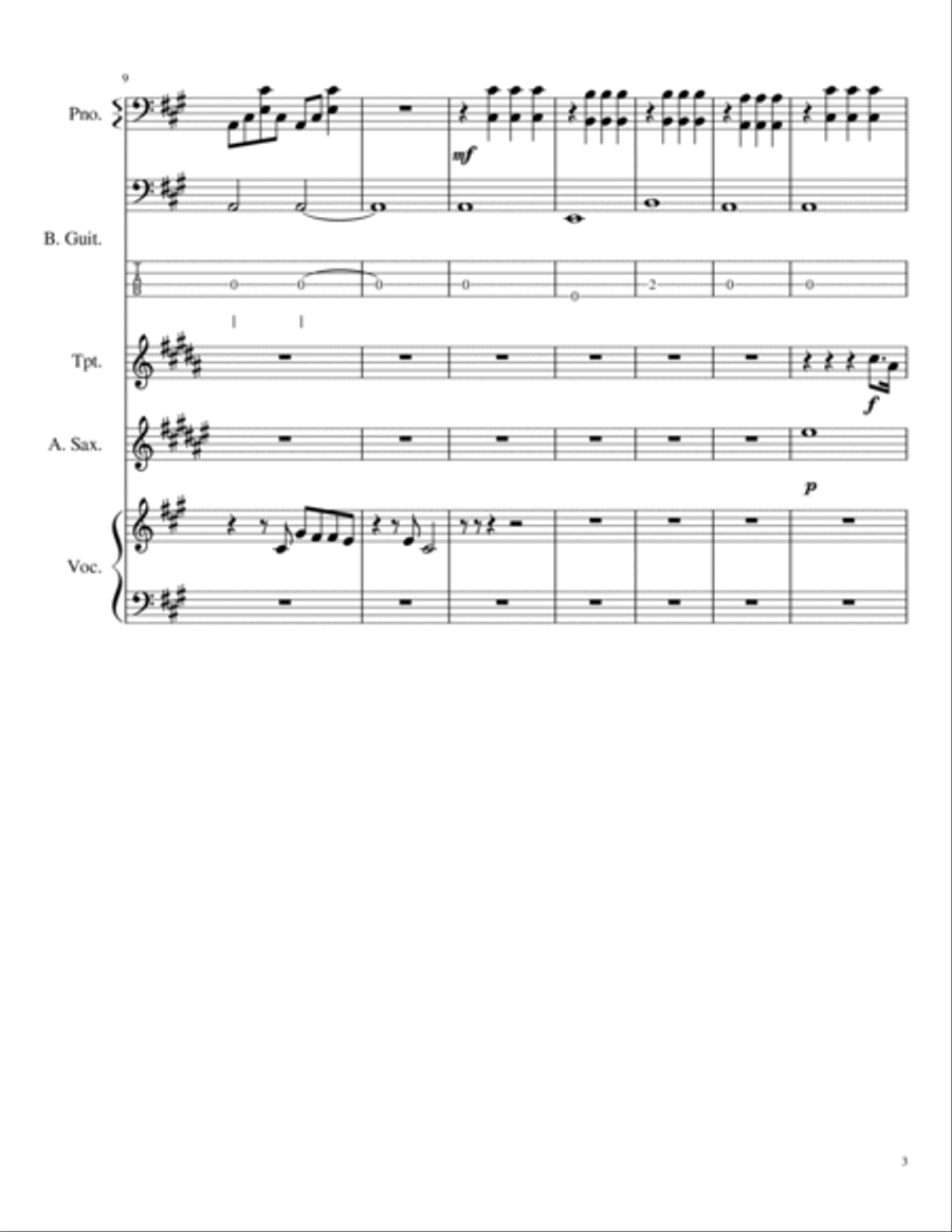 Counting Stars Counting Stars Small Ensemble scores gallery preview page 3