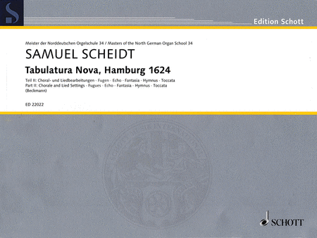 Tabulatura Nova, Hamburg 1624 - Part 2
