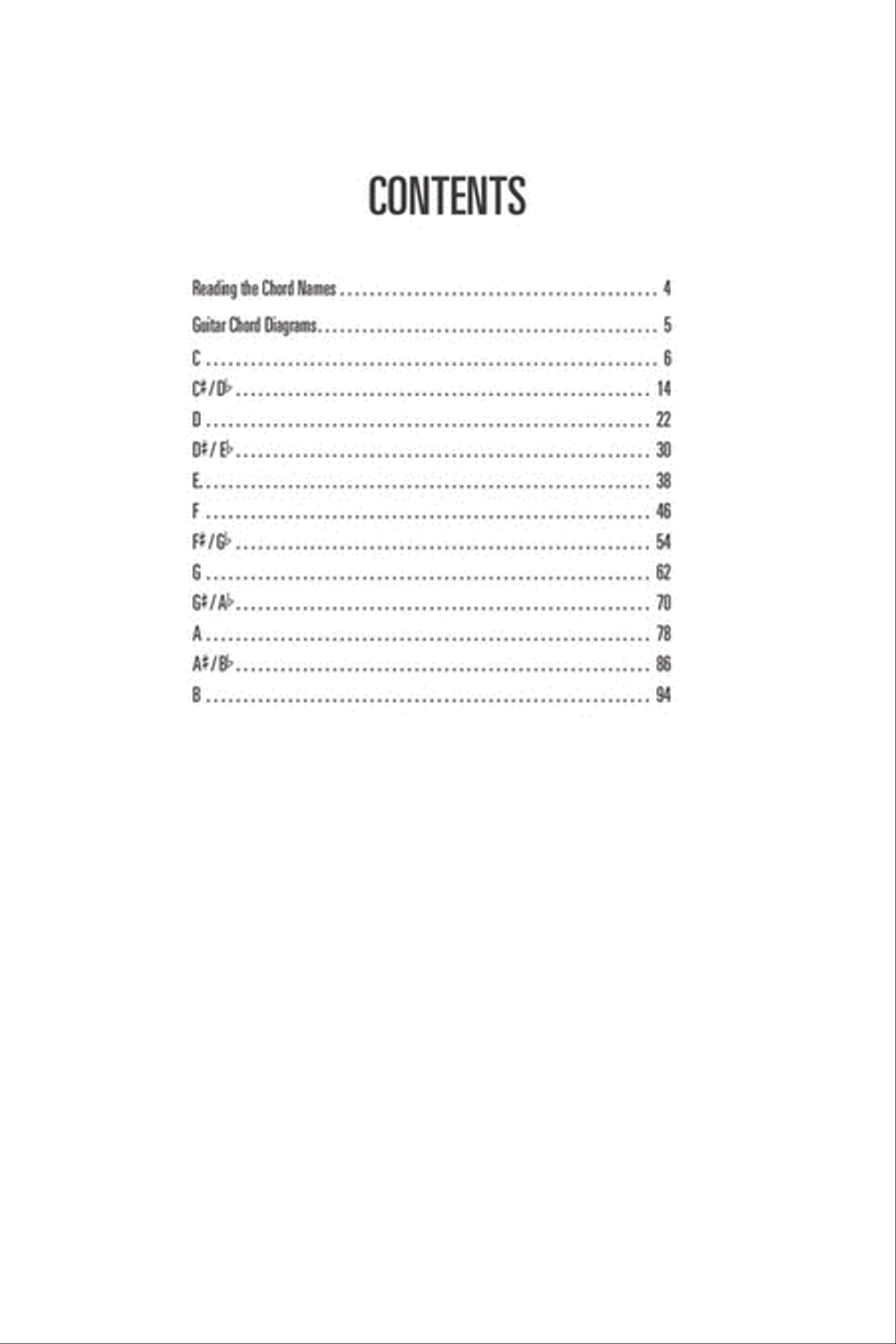 Incredible Chord Finder – 6″ x 9″ Edition Guitar scores gallery preview page 2