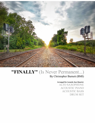 Book cover for FINALLY (Is Never Permanent)