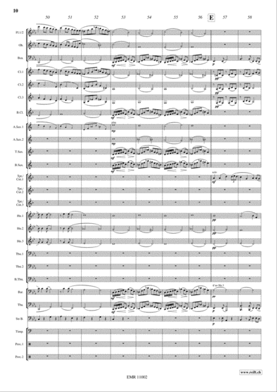 La Folie des Grandeurs La Folie des Grandeurs Concert Band scores gallery preview page 11