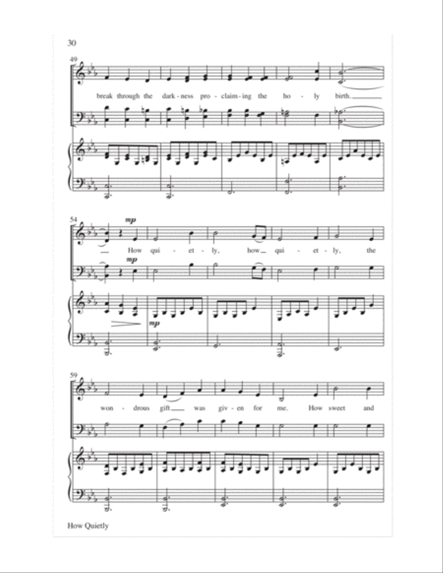 Let the Children Sing 4-Part scores gallery preview page 32