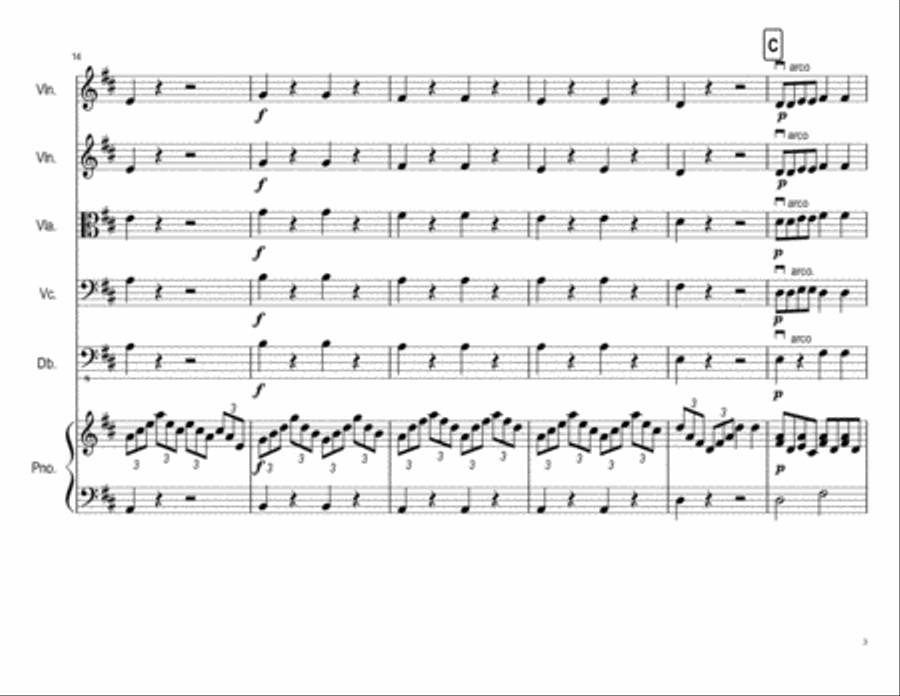 Butterfly String Orchestra scores gallery preview page 4