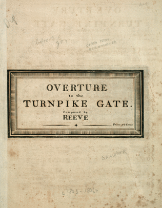 Book cover for Overture to the Turnpike Gate