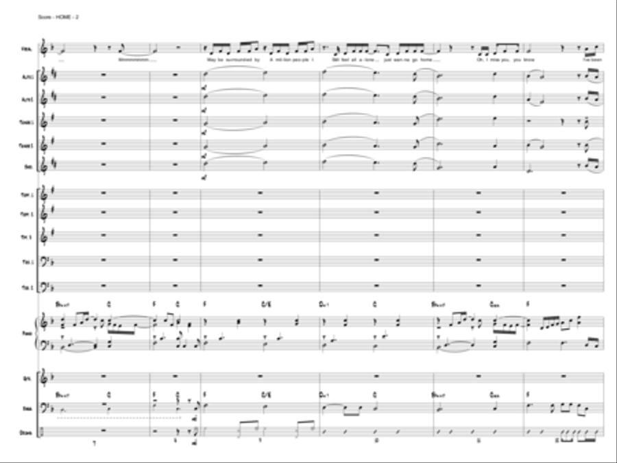 Home Jazz Ensemble scores gallery preview page 3