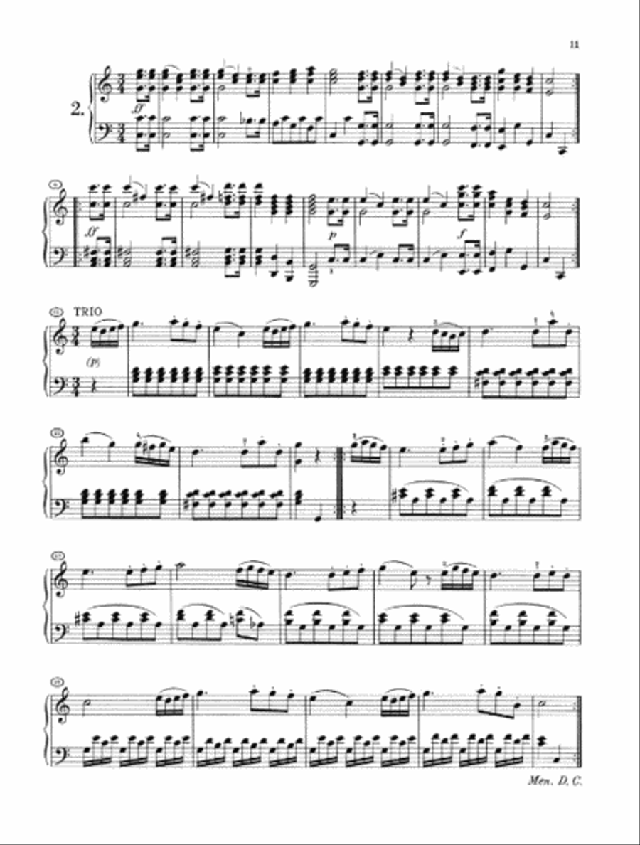 Complete Dances – Volume I Piano Solo scores gallery preview page 3