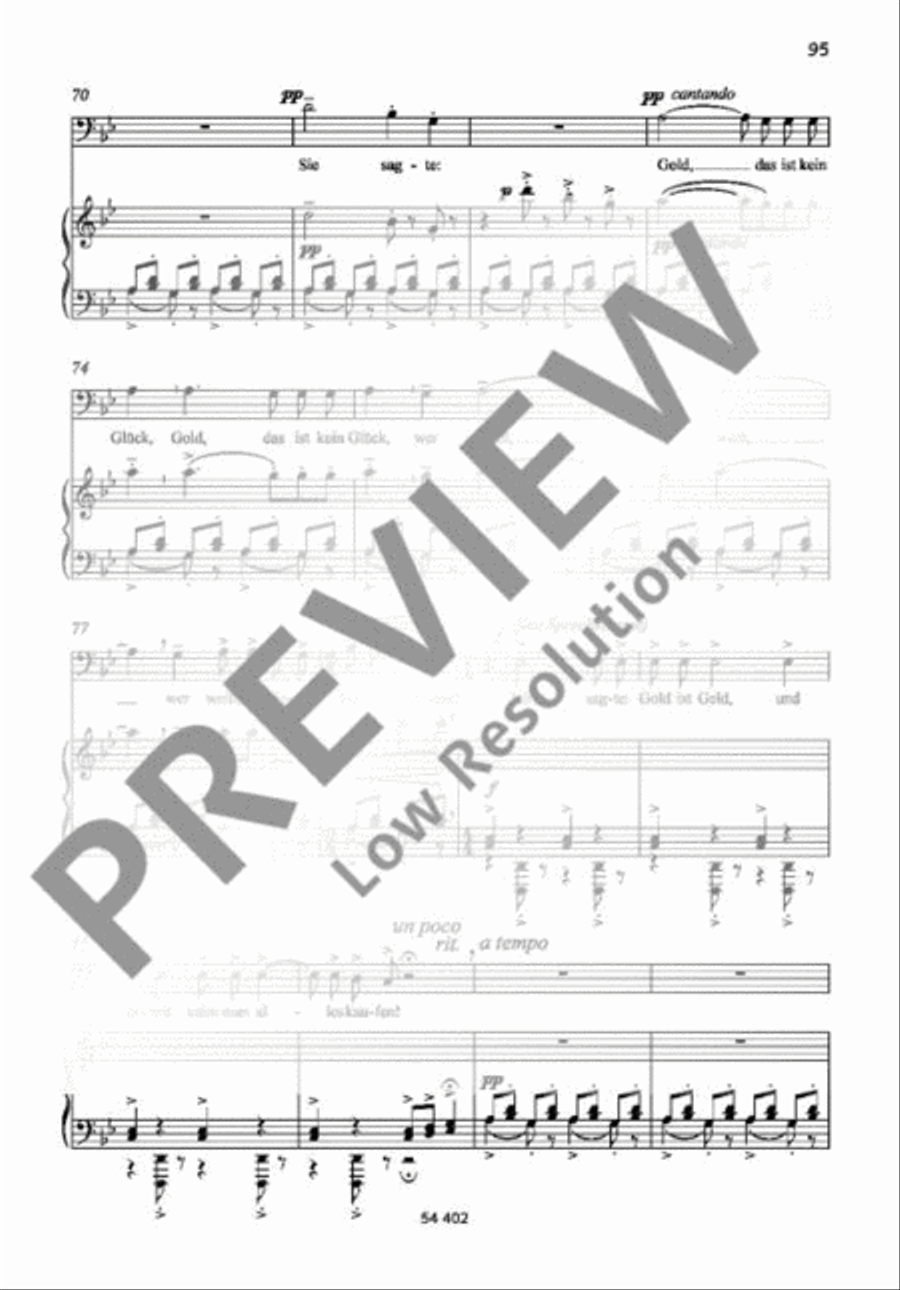 Szene des Bauern Baritone Voice scores gallery preview page 7