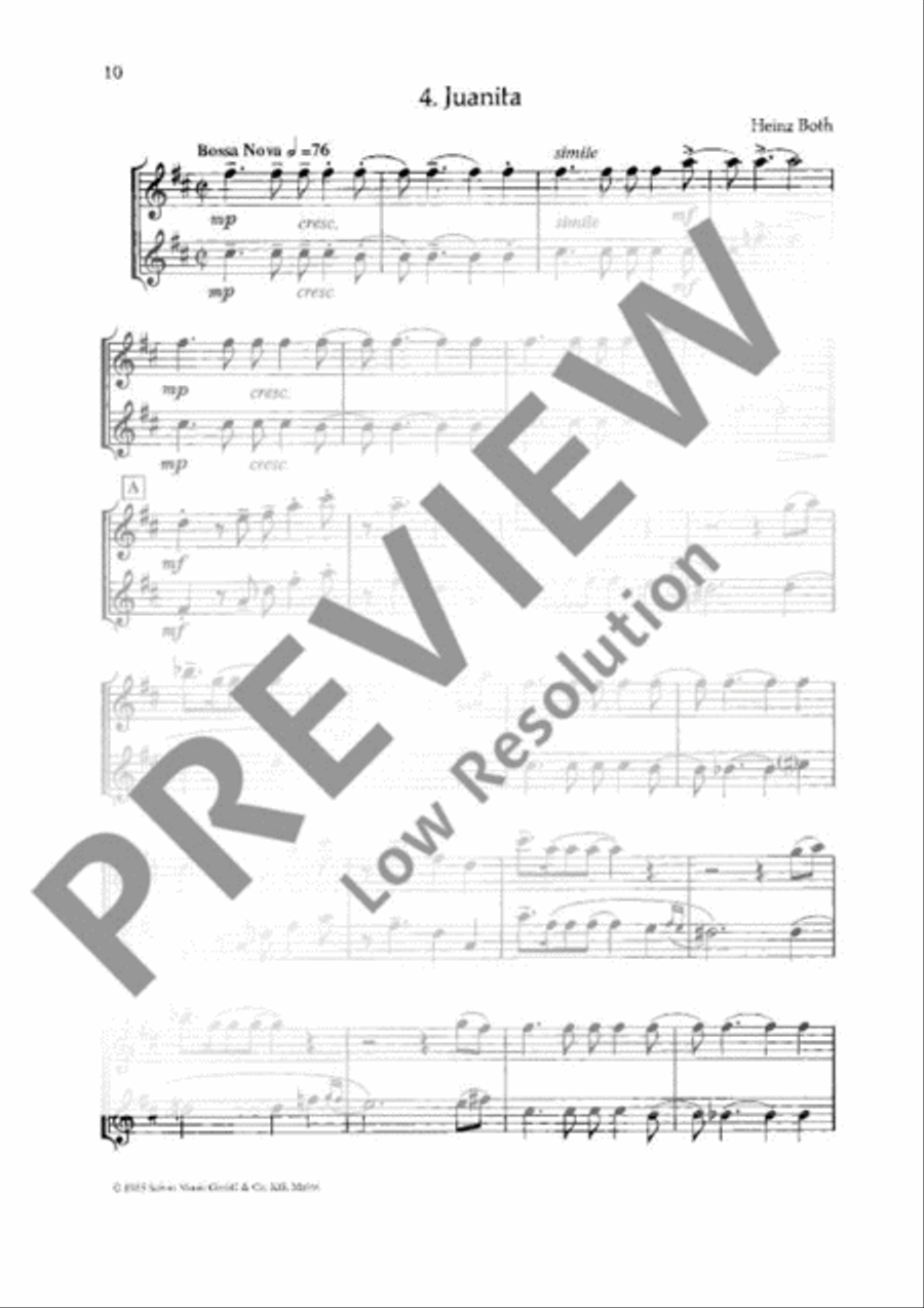 Swing along Clarinet scores gallery preview page 11