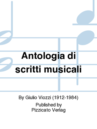 Antologia di scritti musicali