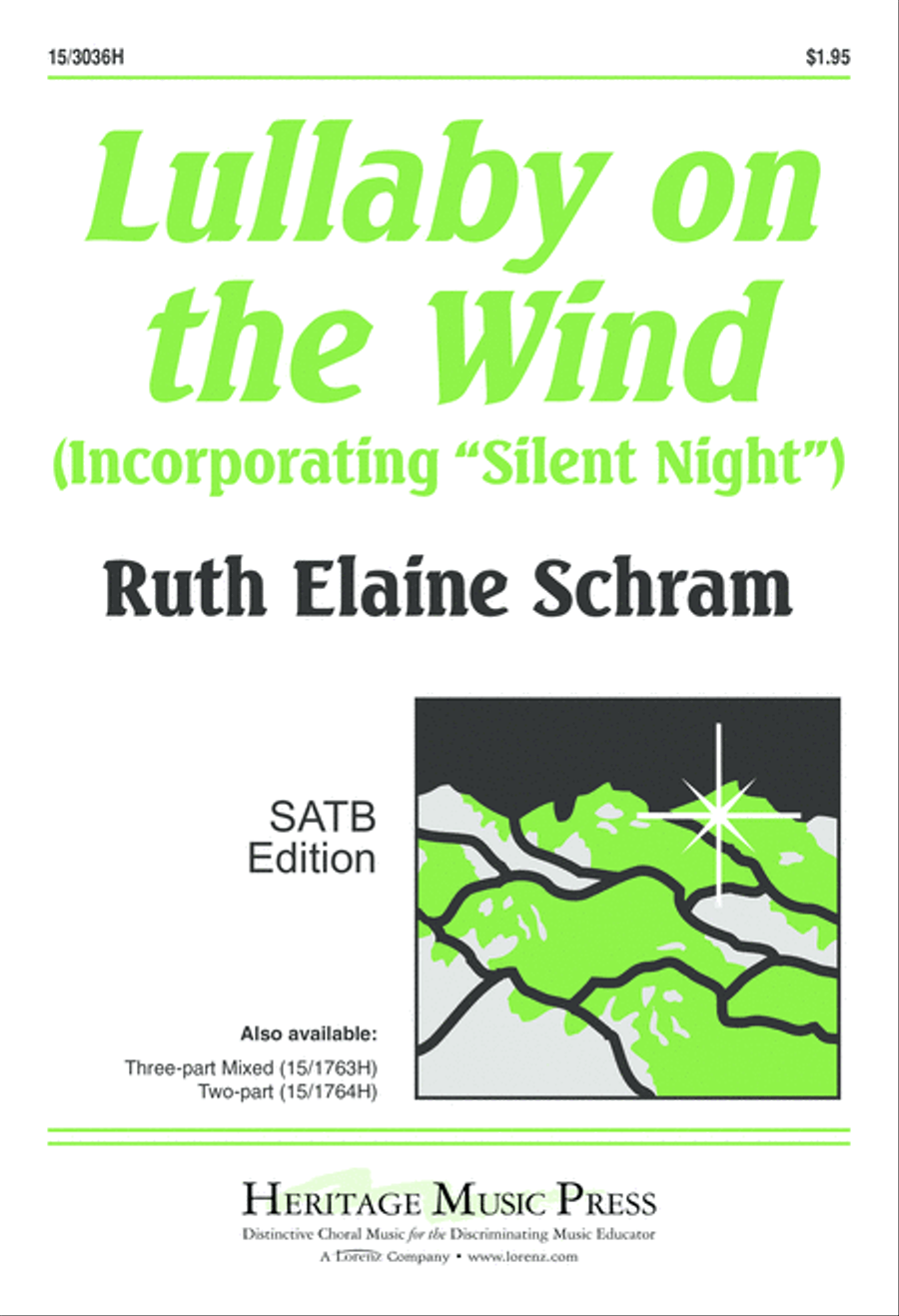 Lullaby on the Wind 4-Part scores gallery preview page 1