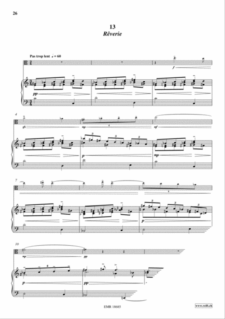 Au Fil Du Temps Viola scores gallery preview page 16
