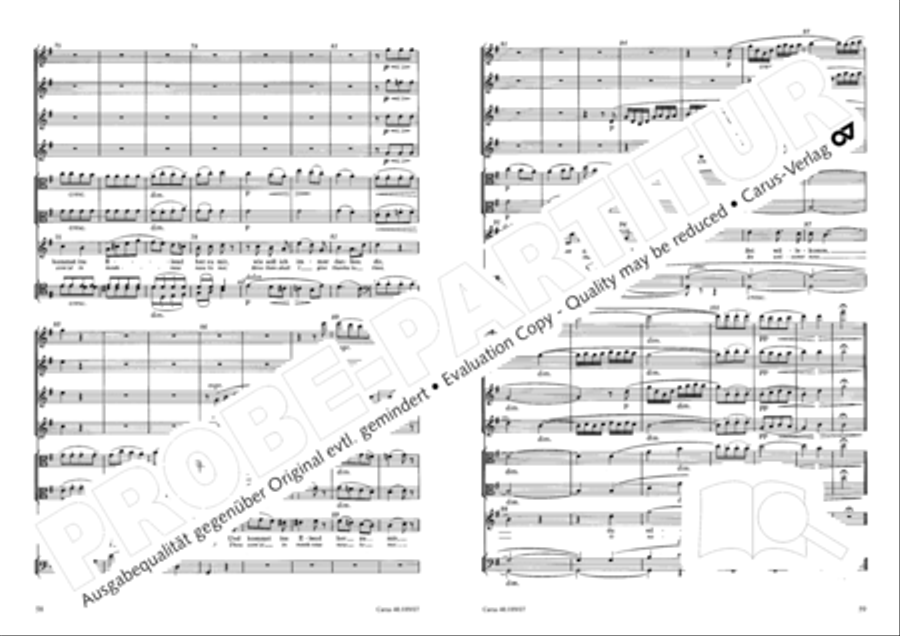From heav'n on high (Vom Himmel hoch) SSATB scores gallery preview page 31
