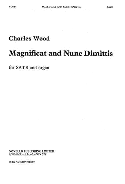 Magnificat and Nunc Dimittis in E Flat No. 1