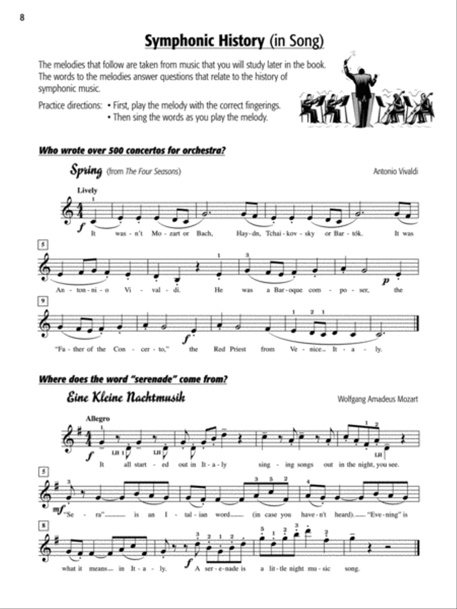 A Night at the Symphony Piano Method scores gallery preview page 3