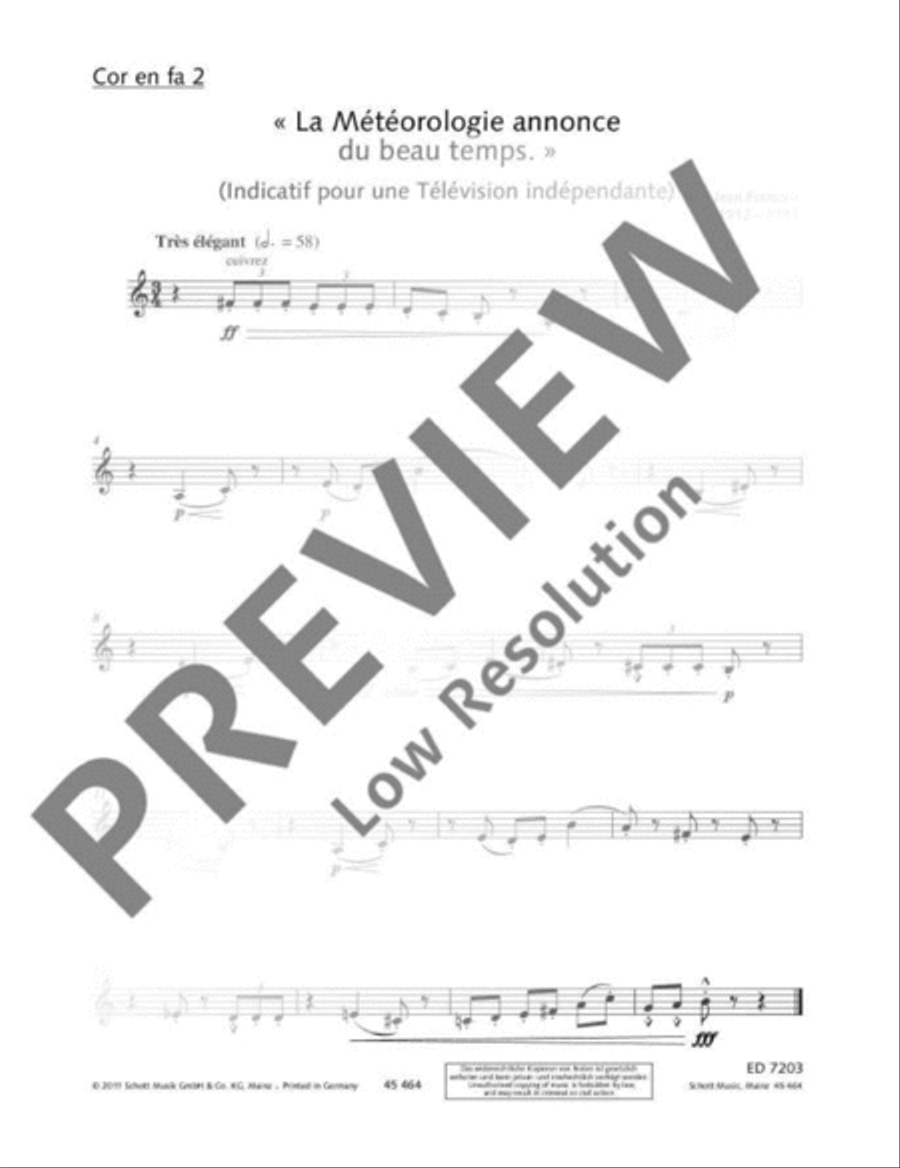 'La Météorologie annonce du beau temps' TB scores gallery preview page 7