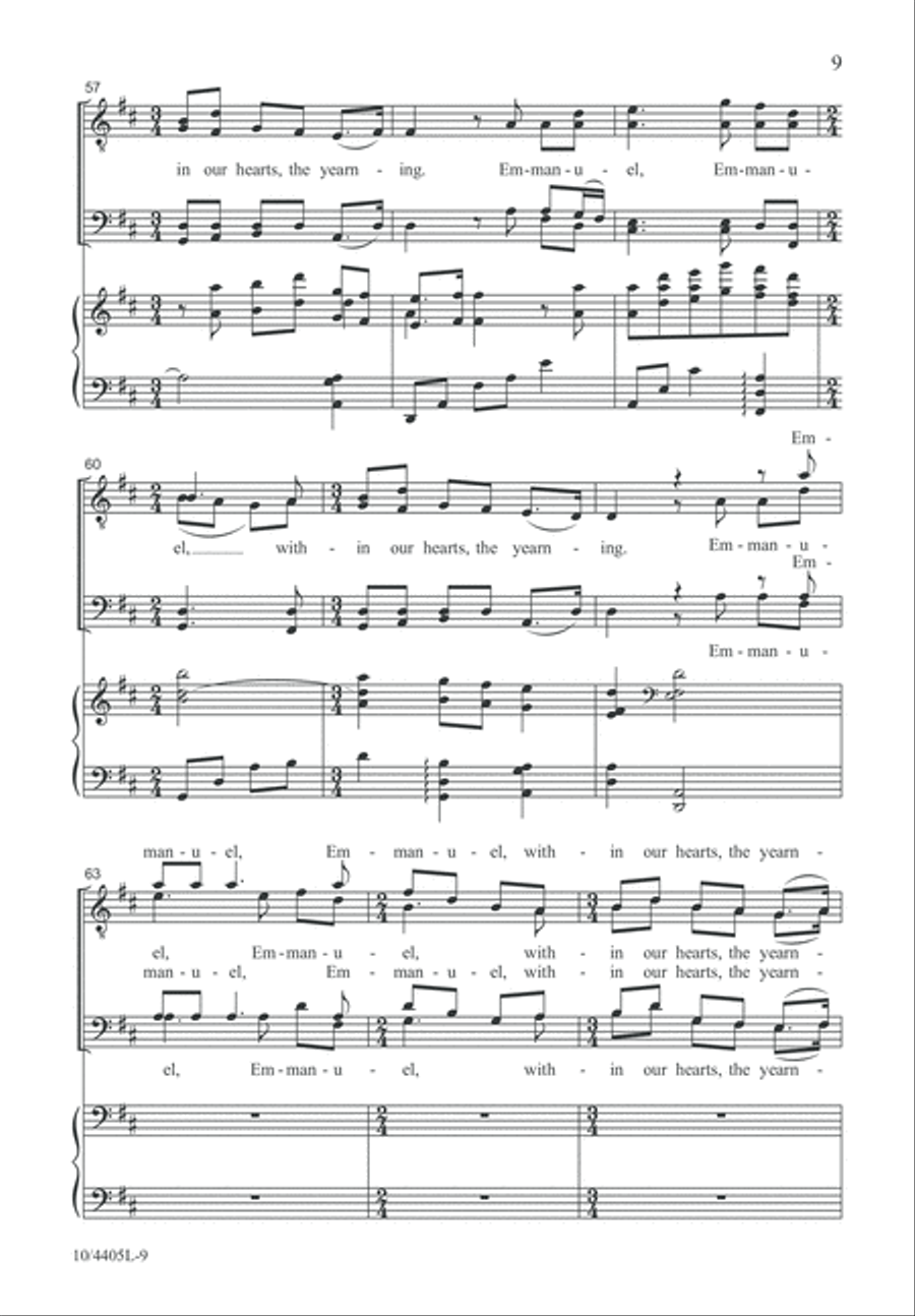 The Yearning The Yearning TTBB scores gallery preview page 9
