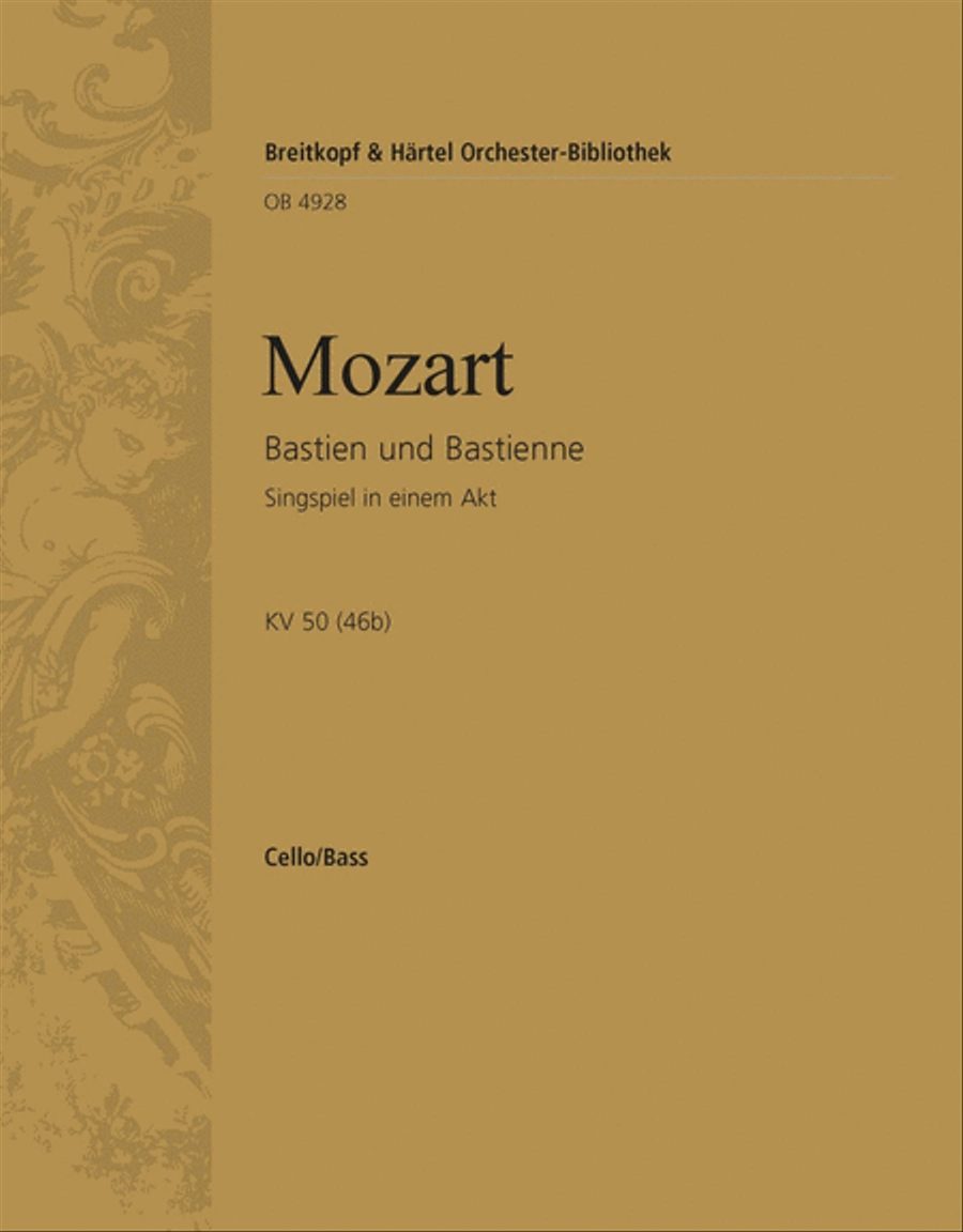 Bastien und Bastienne K. 50 (46b) STB scores gallery preview page 1