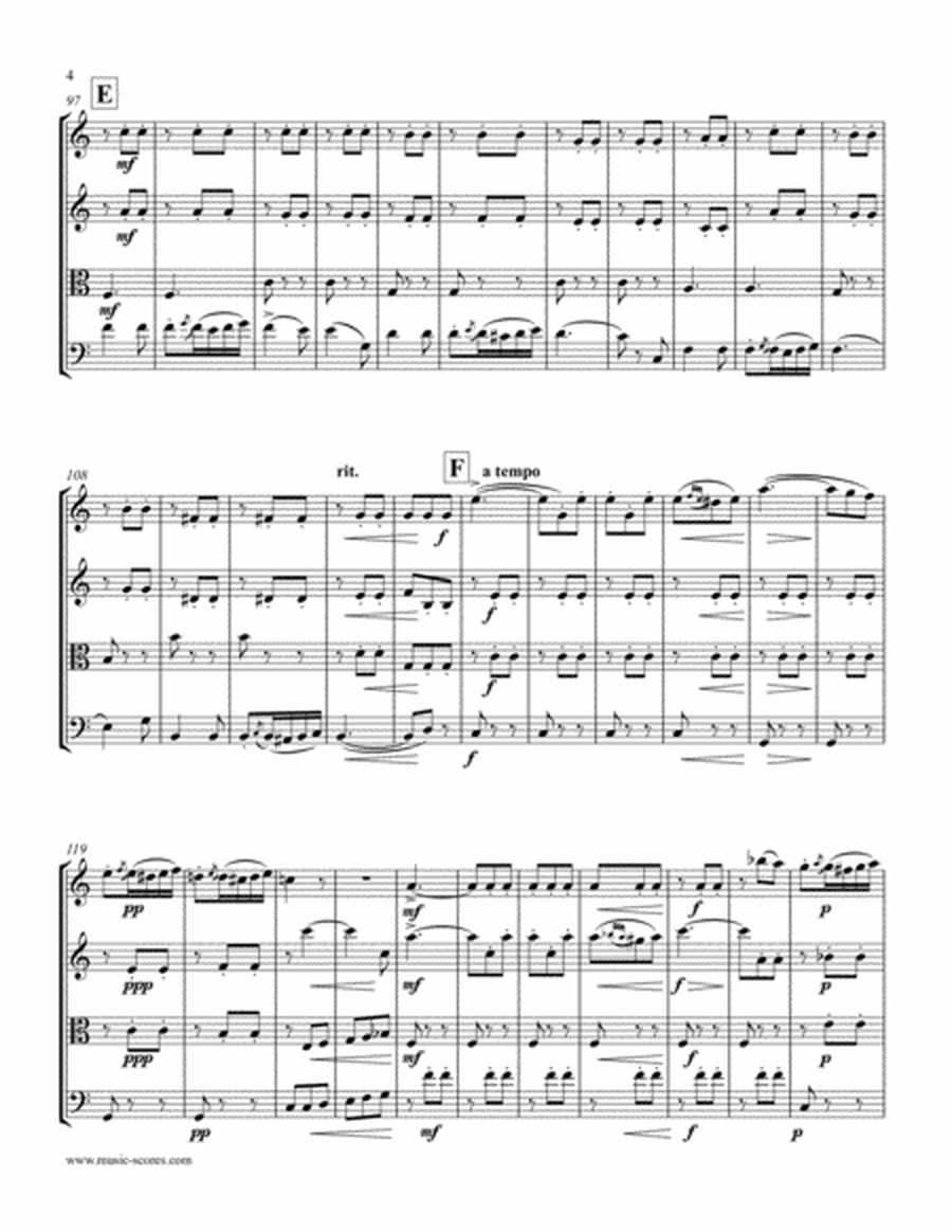 Libiamo ne lieti calici - Brindisi from La Traviata - String Quartet image number null