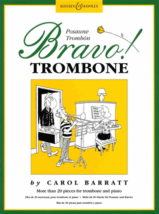 Book cover for Bravo! Trombone