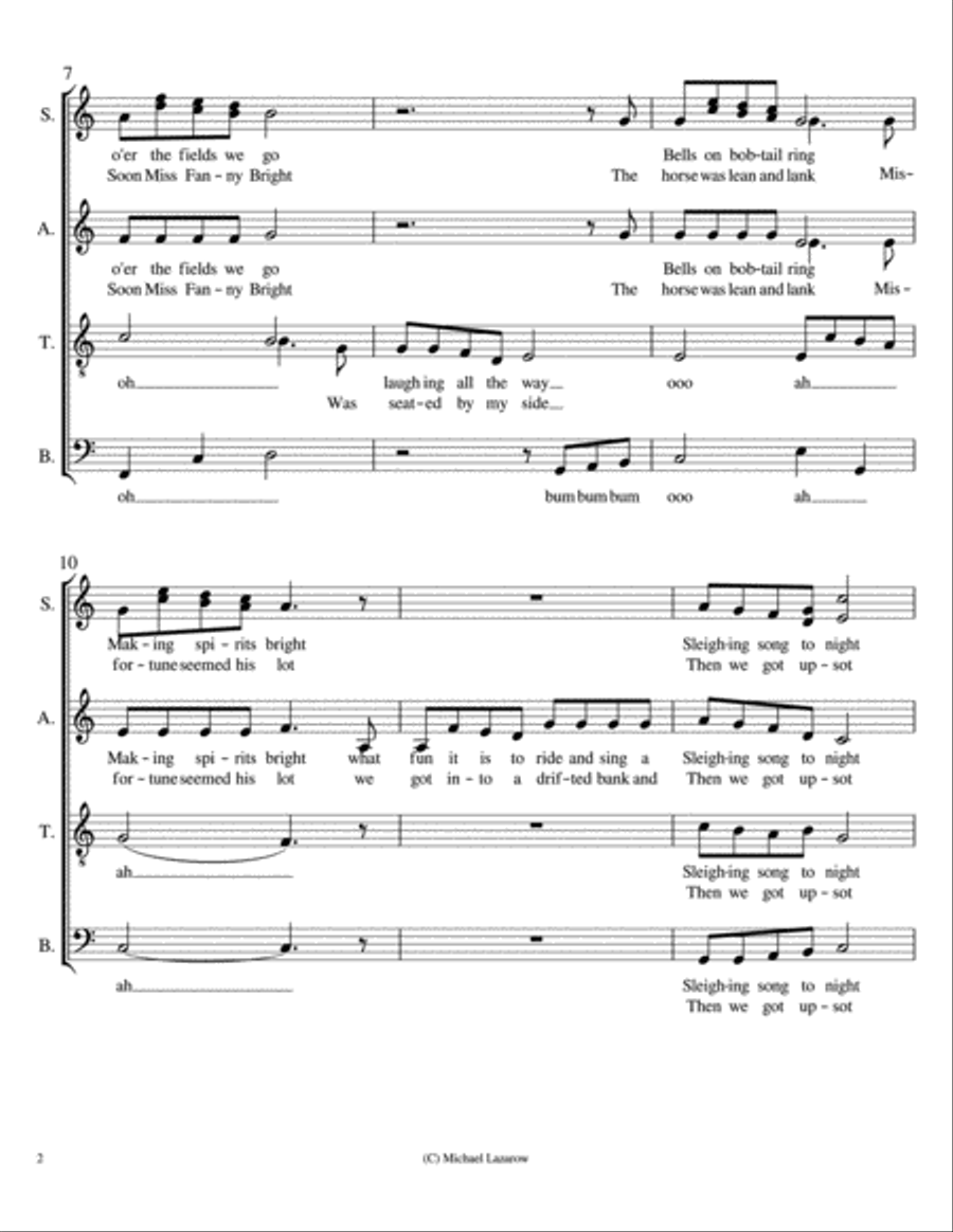 Jingle Bells Jingle Bells Divisi scores gallery preview page 2