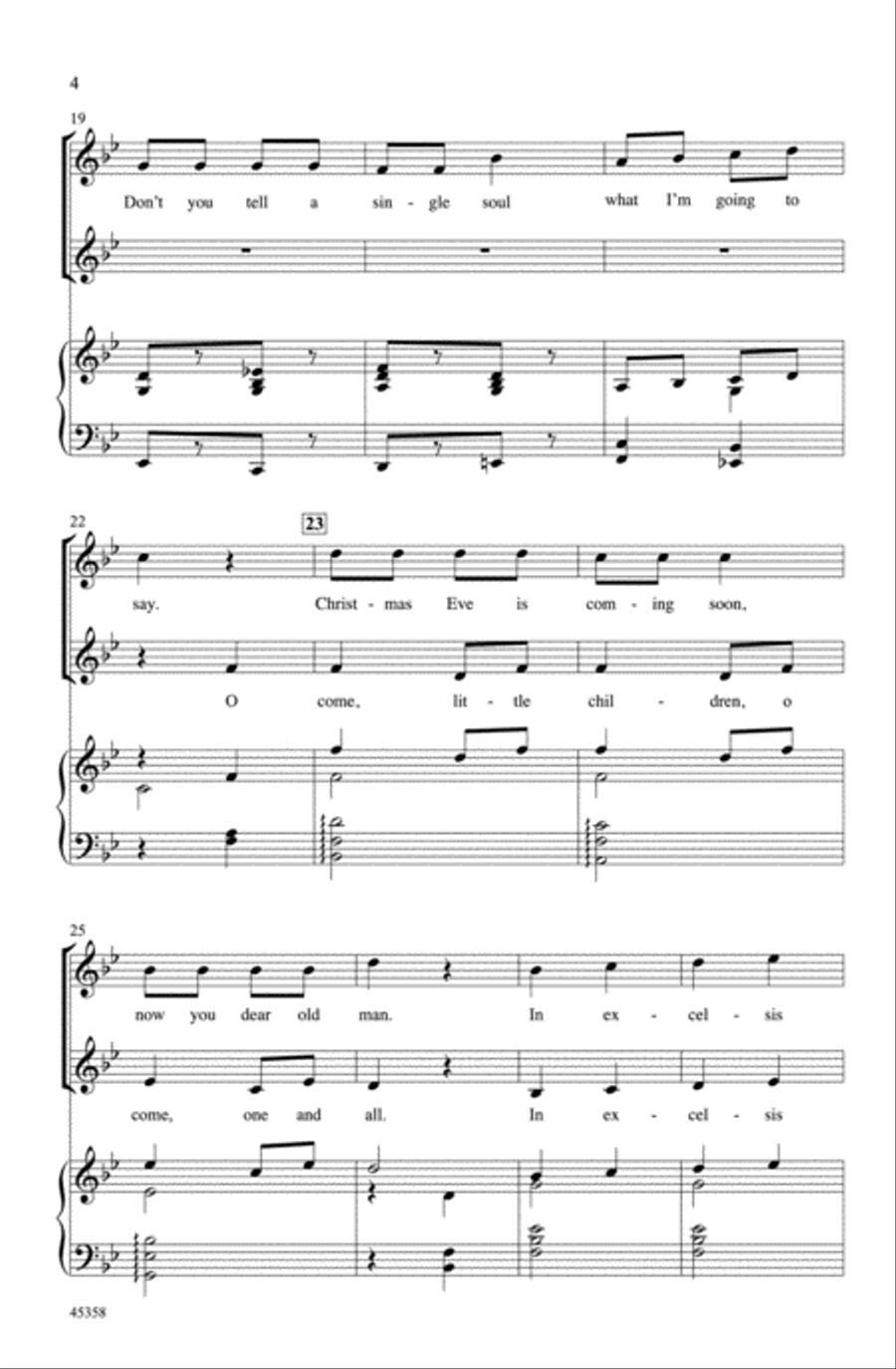 Christmas in 90 Seconds Christmas in 90 Seconds Choir scores gallery preview page 3