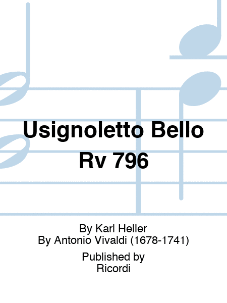 Usignoletto Bello Rv 796