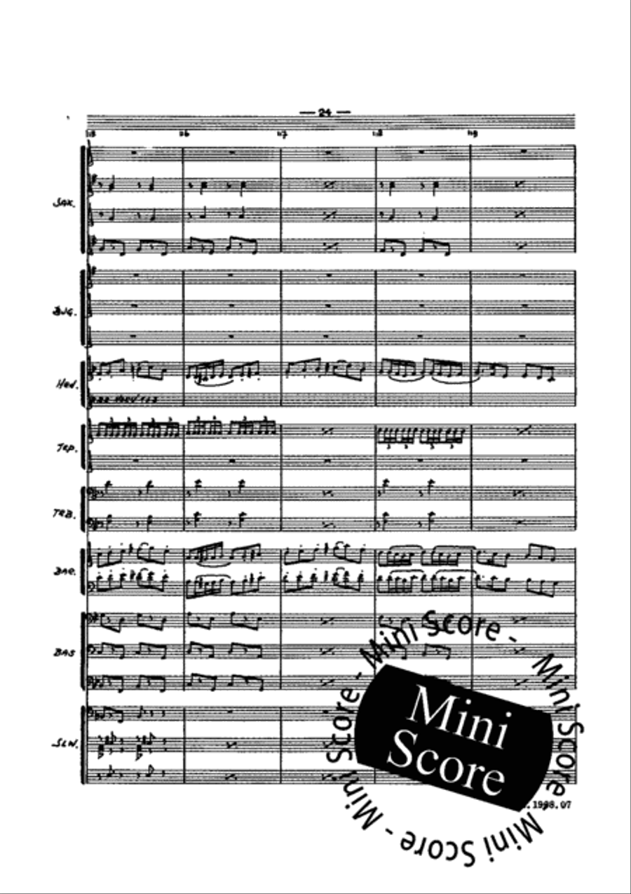 Concertante Muziek Concert Band scores gallery preview page 28