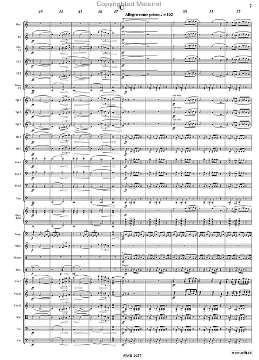 Lawrence Of Arabia Orchestra scores gallery preview page 7
