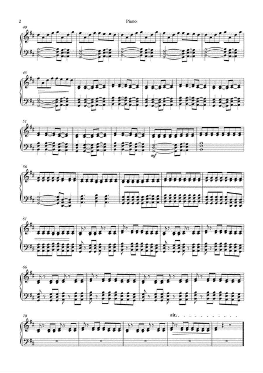 Something Just Like This Piano Quartet scores gallery preview page 2