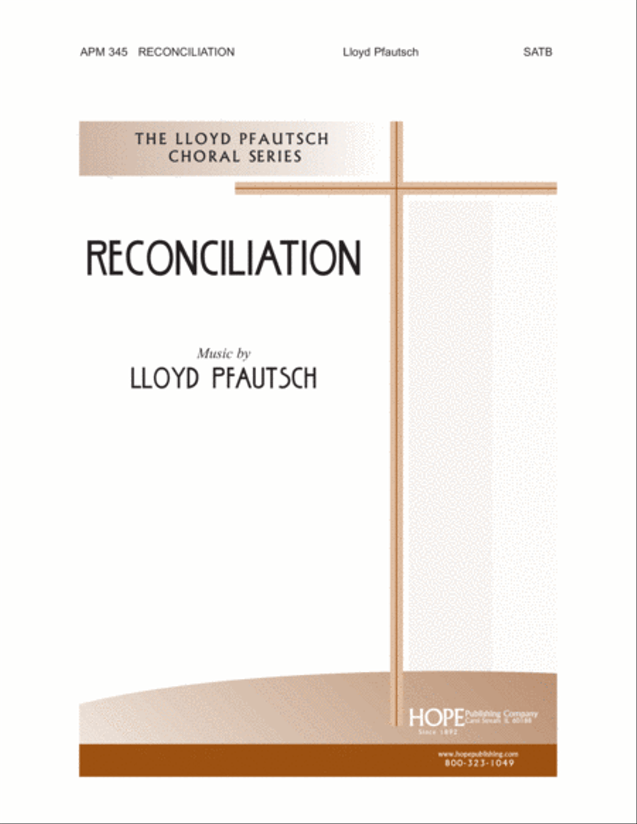 Reconciliation Reconciliation Choir scores gallery preview page 1