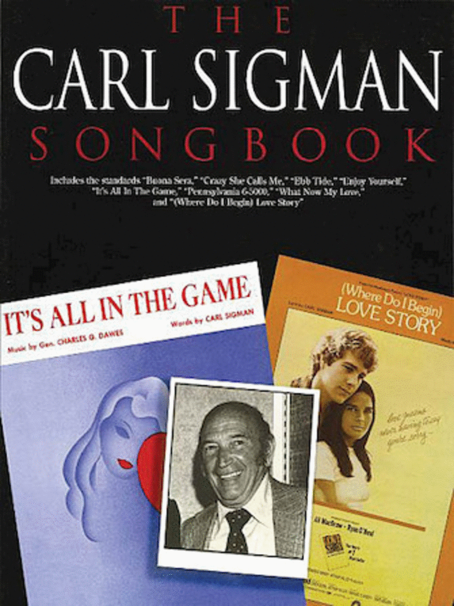 The Carl Sigman Songbook Piano, Vocal, Guitar scores gallery preview page 1