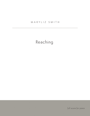 Book cover for Reaching