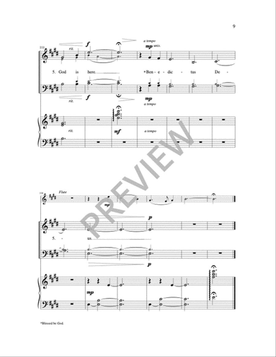 Go My Friends in Grace 4-Part scores gallery preview page 12