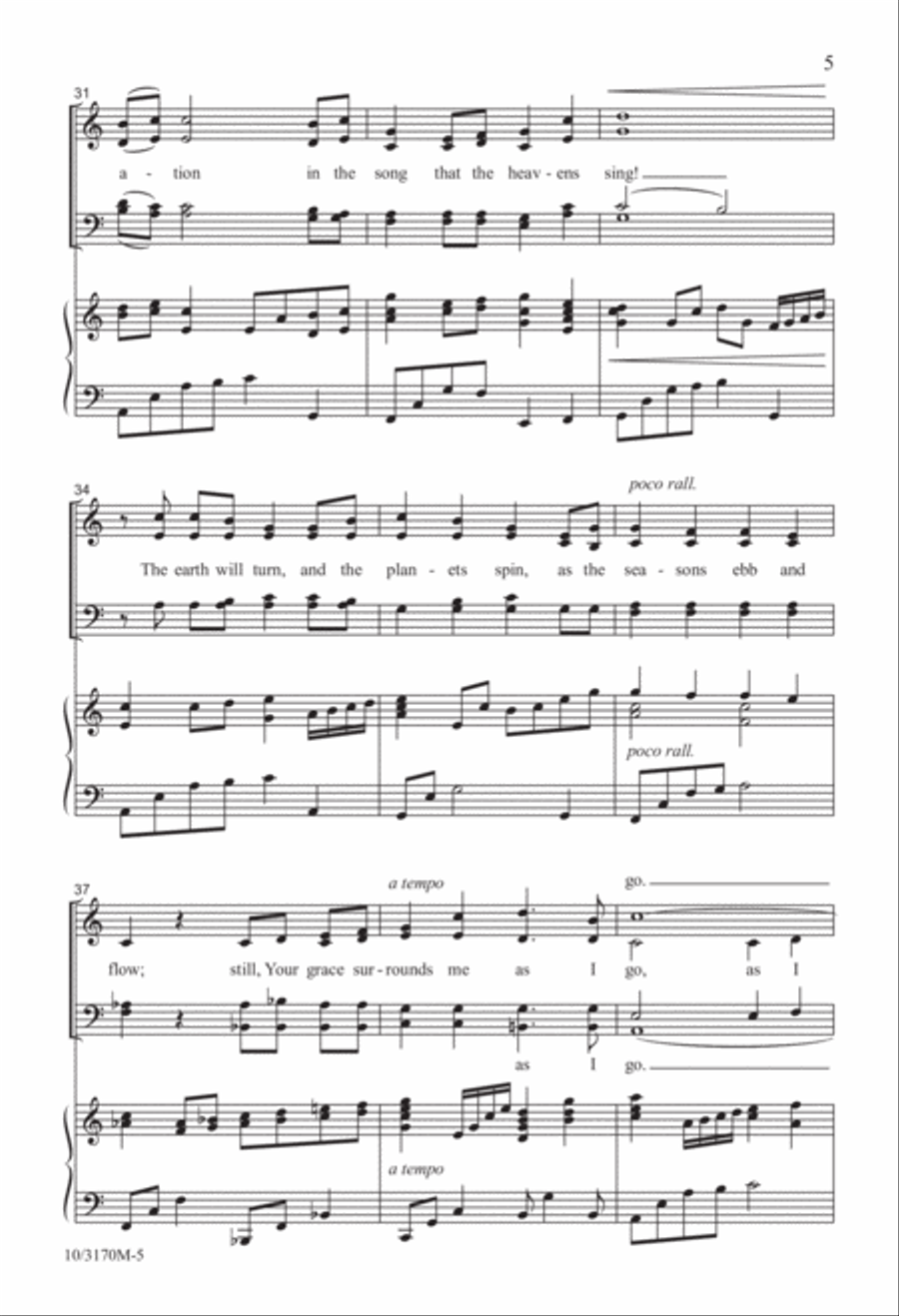 Make My Life an Alleluia 4-Part scores gallery preview page 5
