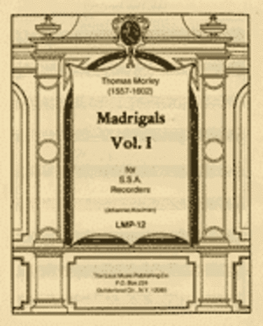 Madrigals, Vol. 1