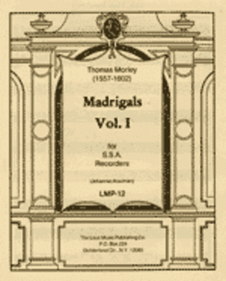 Madrigals, Vol. 1