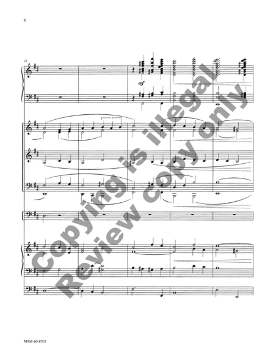 This Is a Time for Banners and Bells (Full Score) Choir scores gallery preview page 7