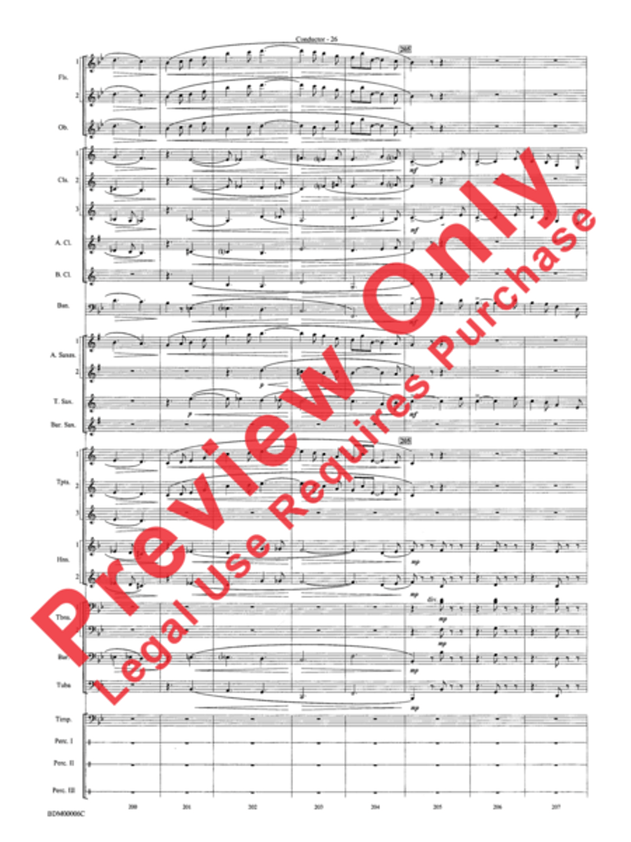 Children's March Children's March Concert Band scores gallery preview page 28