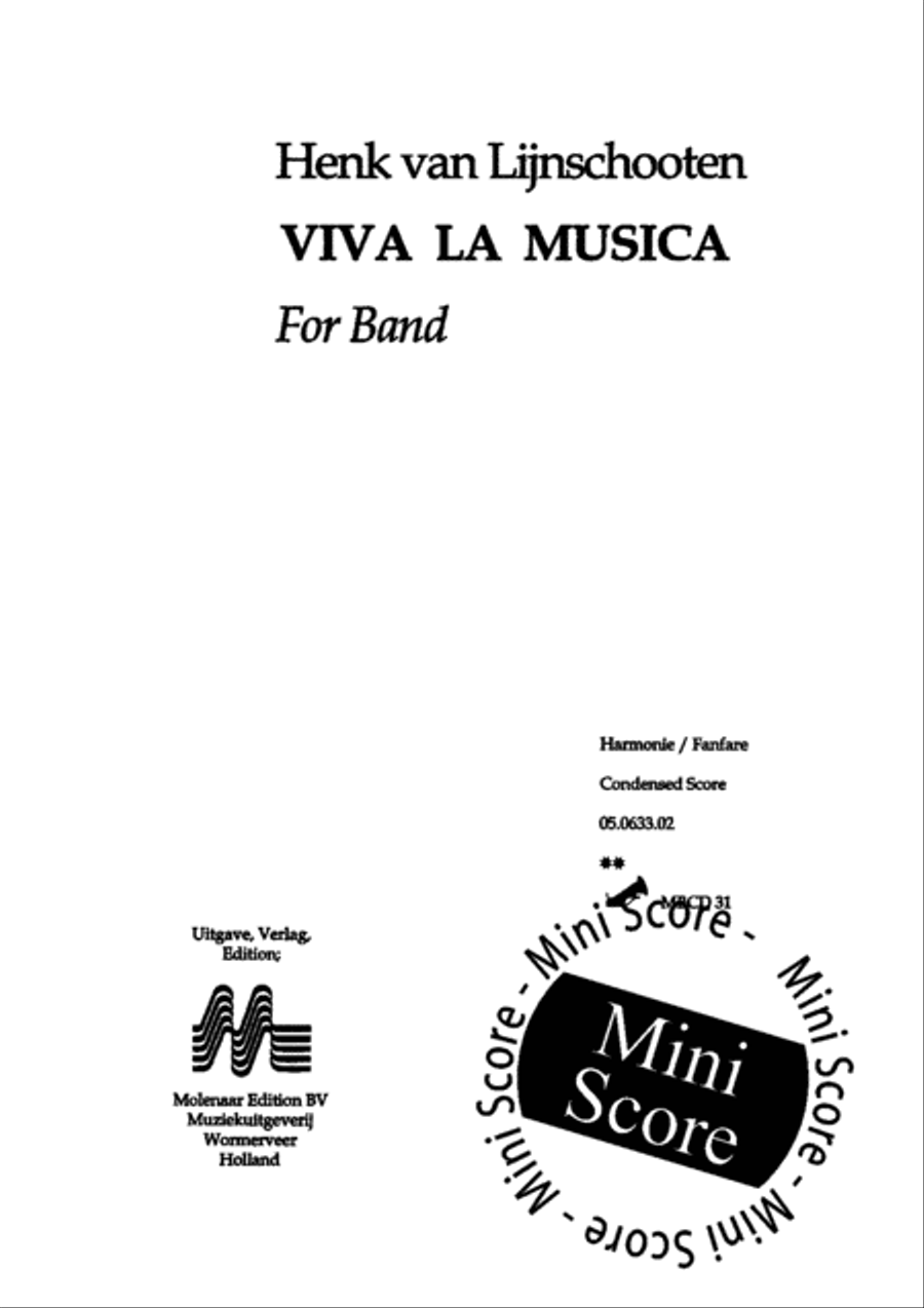 Viva la Musica Viva la Musica Fanfare Band scores gallery preview page 3