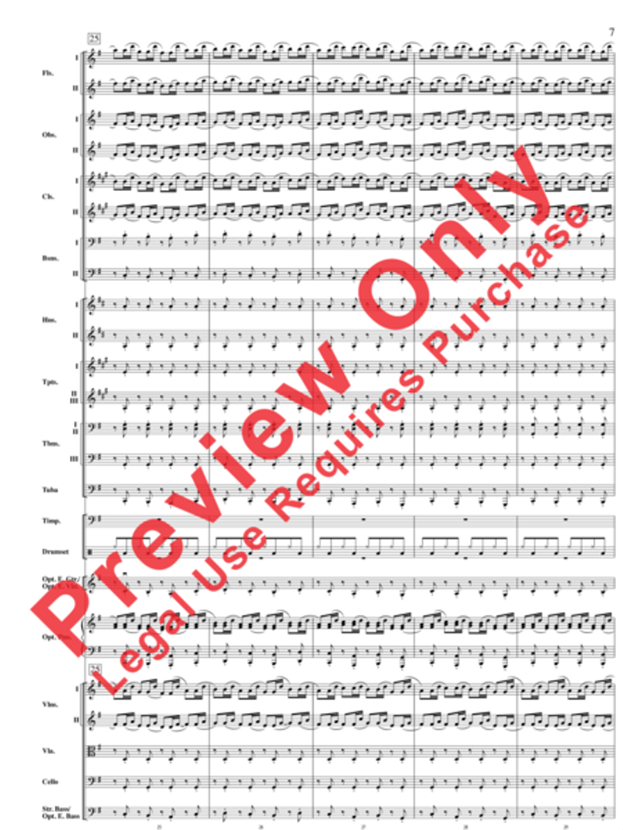 A Mad Russian's Christmas Full Orchestra scores gallery preview page 8