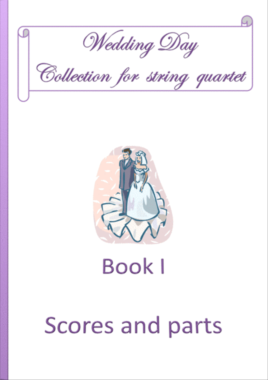 Wedding Day Collection - Book 1 and Book 2 / Scores and parts String Quartet scores gallery preview page 2
