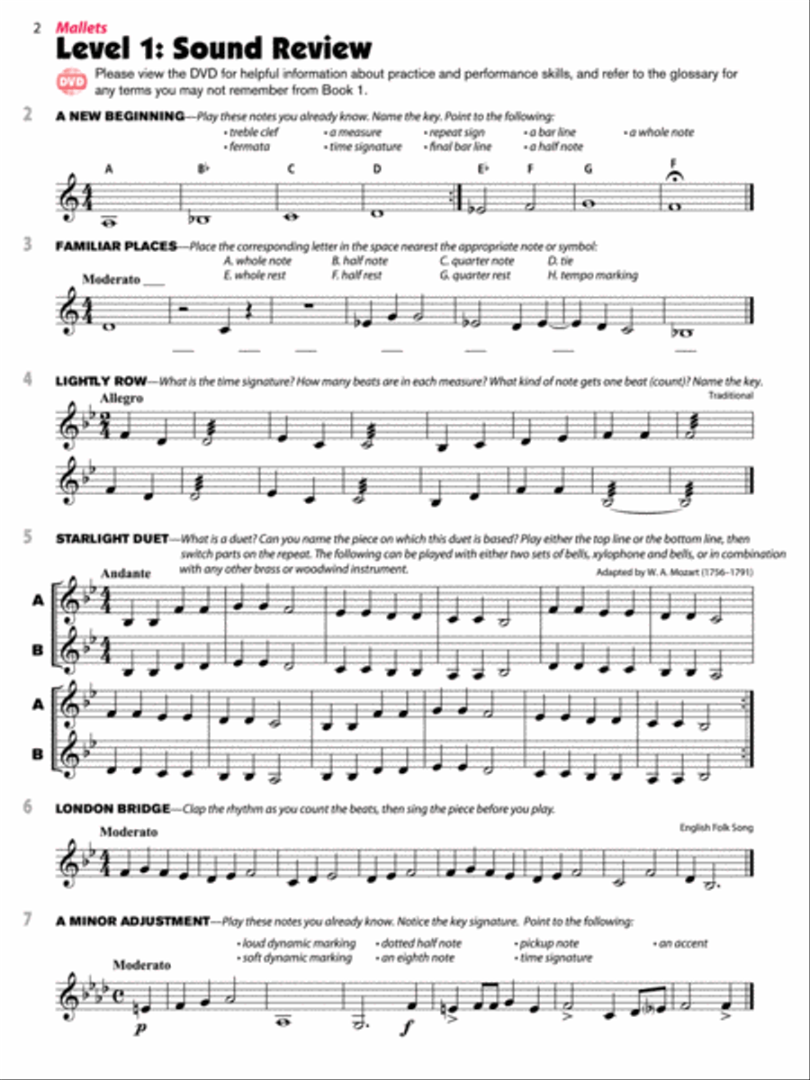 Sound Innovations for Concert Band Concert Band Methods scores gallery preview page 2