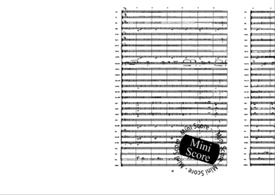 Concertino For Soprano Saxophone Concert Band scores gallery preview page 44