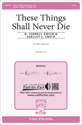 Book cover for These Things Shall Never Die