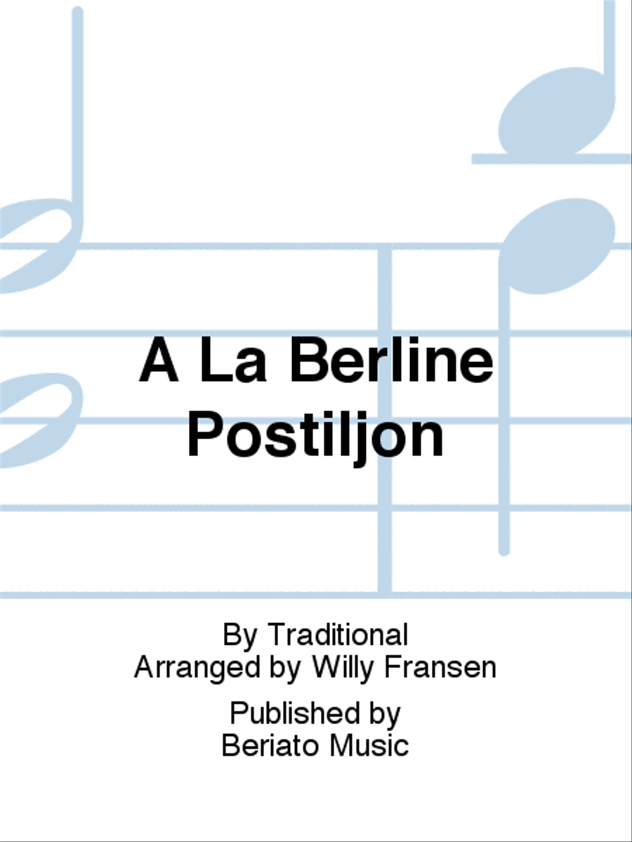 A La Berline Postiljon Concert Band scores gallery preview page 1