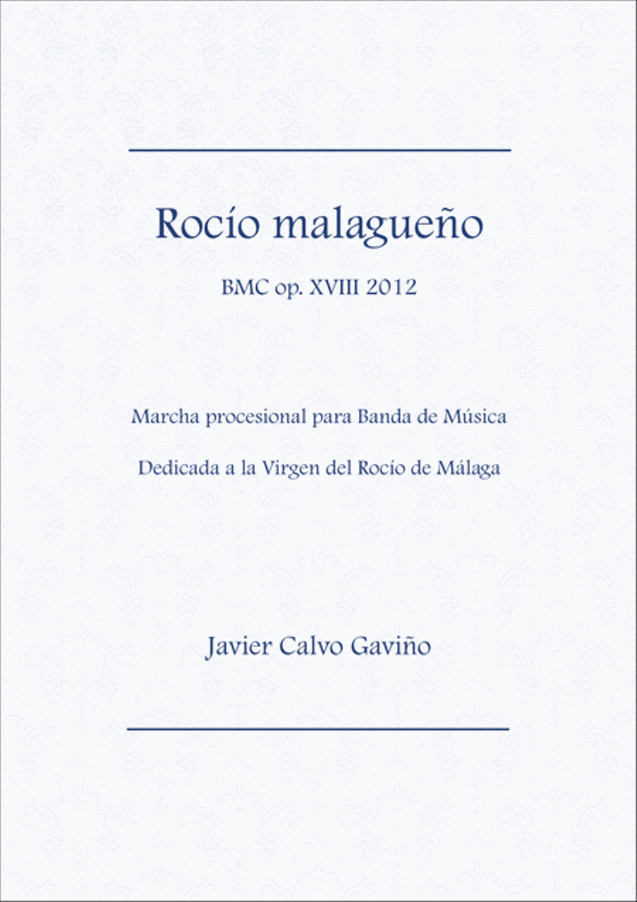 Rocío Malagueño Concert Band scores gallery preview page 1
