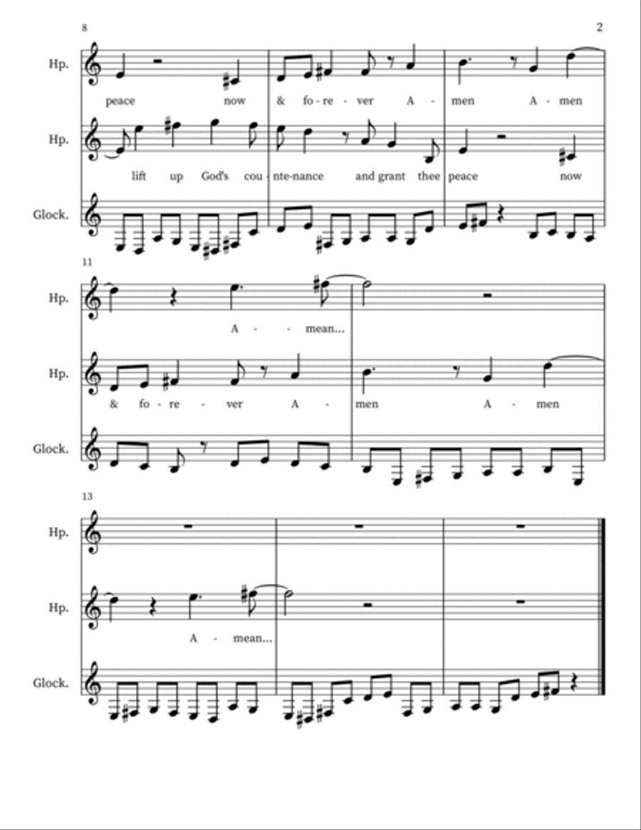 Z 52 (sacred) Small Ensemble scores gallery preview page 2