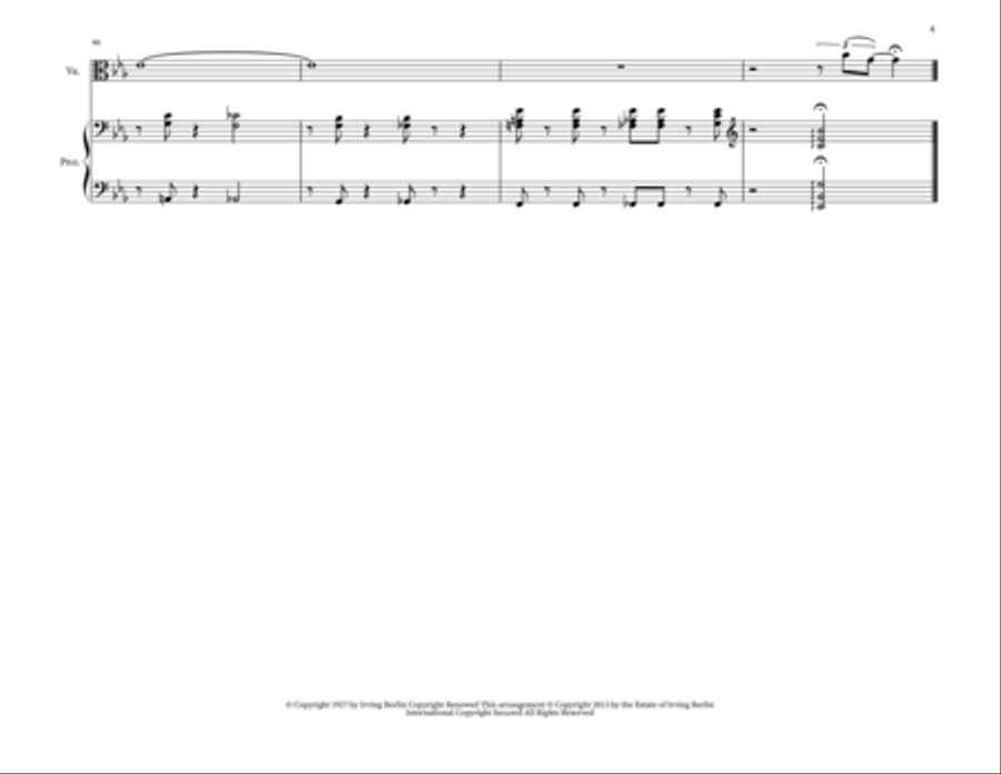 Blue Skies String Duet scores gallery preview page 4