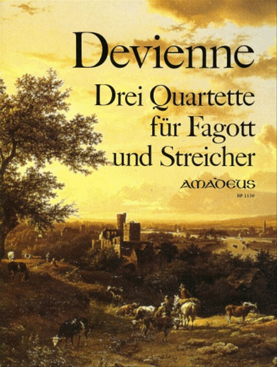 3 Quartets op. 73 3 Quartets op. 73 Bassoon scores gallery preview page 1